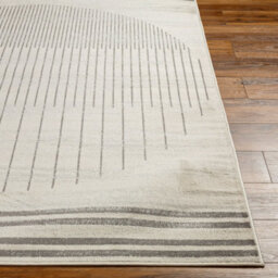 Livabliss Floransa-Geometric Grey Ivory Brown Modern Living Dining Bedroom Rug 160 X 215 Cm Easy Care, Non Shedding - thumbnail 5