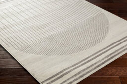 Livabliss Floransa-Geometric Grey Ivory Brown Modern Living Dining Bedroom Rug 160 X 215 Cm Easy Care, Non Shedding - thumbnail 6