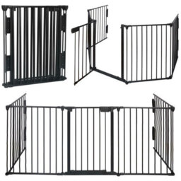 Gr8 Home Baby Safety Fence Hearth Fire Gate Metal Bbq Pet Dog Cat Playpen Fireplace Guard - thumbnail 1