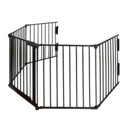 Gr8 Home Baby Safety Fence Hearth Fire Gate Metal Bbq Pet Dog Cat Playpen Fireplace Guard - thumbnail 5