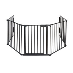 Gr8 Home Baby Safety Fence Hearth Fire Gate Metal Bbq Pet Dog Cat Playpen Fireplace Guard - thumbnail 4