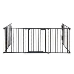 Gr8 Home Baby Safety Fence Hearth Fire Gate Metal Bbq Pet Dog Cat Playpen Fireplace Guard - thumbnail 3