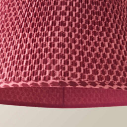 Valuelights Malina Double Pink Large Pleated Tapered Easy Fit Lamp Shade (D) 45Cm - thumbnail 5