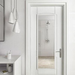 Deenz Over The Door Tall Mirror - White Frame 30X120Cm, Home Decorative Mirror,for Living Room, Bedroom Room