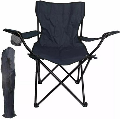 Folding Camping Chairs Lightweight Outdoor Patio Garden Beach Chair Fishing Seat - image 1
