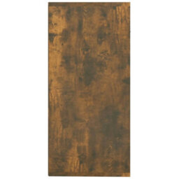 Berkfield Sturdy Sideboard Smoked Oak 88X30X65 Cm Engineered Wood - thumbnail 5