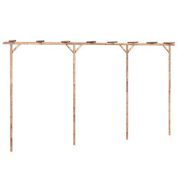 Vidaxl Pergola Bamboo 385X40X205 Cm