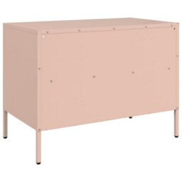 Berkfield Industrial Tv Cabinet Pink 68X39X50.5 Cm Steel - thumbnail 8