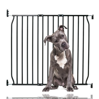 Bettacare Eco Screw Fit Pet Gate, Black, 120Cm - 130Cm, Screw Fitted Dog Gate, Safety Gate For Puppy - image 1