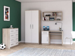 Arte Warm Oak Sonoma Chest Of Drawers H930mm W800mm D400mm - Natural Elegance For Cosy Interiors - thumbnail 4