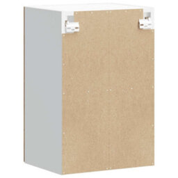 Berkfield Kitchen Wall Cabinet With Glass Door Lucca Old Wood - thumbnail 9