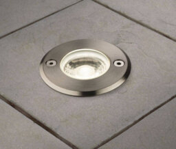 Luminosa Lighting Luminosa Integrated Led Outdoor Recessed Ground Light Stainless Steel Ip67
