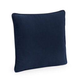 Westford Mill Fairtrade Cotton Piped Cushion Cover Natural/french Navy (40Cm X 40Cm X 18Cm)