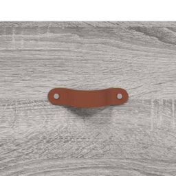 Berkfield Highboard Grey Sonoma 69.5X31X115 Cm Engineered Wood - thumbnail 9