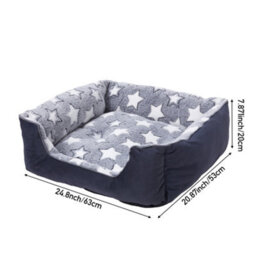 Living And Home Non-Slip Soft Plush Washable Pet Sleeping Bed Cat Dog Bed,large - thumbnail 7