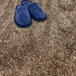 Carpet Shop Online Hades Hazelnut Brown Luxury Shaggy Carpet 4M X 4M - thumbnail 2