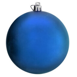 Christmas Tree World 10Cm Blue Bauble Set Shiny/matt (40 Pc) - thumbnail 5