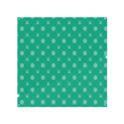 Benjamin Tate Design Nautical Elements On Green Splash Back Designer Style - thumbnail 1