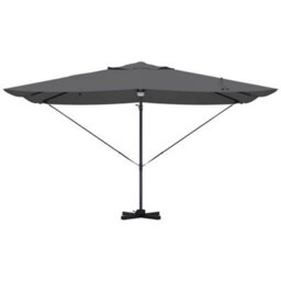 Berkfield Modern Cantilever Roma Parasol Anthracite, Black 352 X 251 X 265 Cm - thumbnail 6
