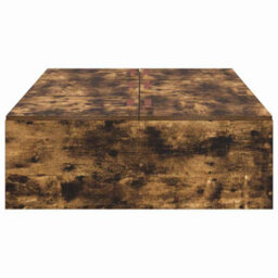 Berkfield Storage Bed Frame Smoked Oak 100X200 Cm - thumbnail 6