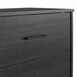 Dorel Brez Build Pearce 4 Drawer Dresser Black Oak Look - thumbnail 8