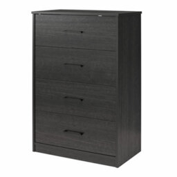 Dorel Brez Build Pearce 4 Drawer Dresser Black Oak Look - thumbnail 7