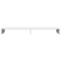 Walplus Monitor Stand White 100X27X10 Cm Engineered Wood - thumbnail 4