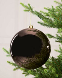 Werchristmas Mocha Extra Large Shatterproof Bauble Shiny 20 Cm - thumbnail 2