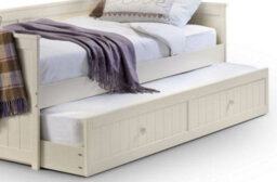 Ashfield Premier Stone White Wooden Daybed  With Underbed Trundle - Single 3Ft (90Cm) (Guest Bed) - thumbnail 2