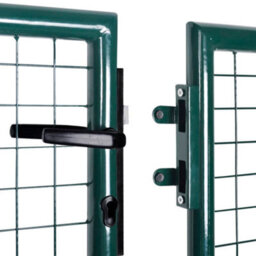 Berkfield Garden Mesh Gate Fence Door Wall Grille 289 X 75 Cm / 306 X 125 Cm - thumbnail 7