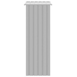 Vidaxl Bird Cage Grey 115X78X200 Cm Galvanised Steel - thumbnail 4