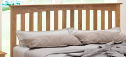 Save On Goods UK 6Ft Super King Real Oak,solid,strong,wood Bed Frame.low Foot End Wooden Bedstead - thumbnail 2