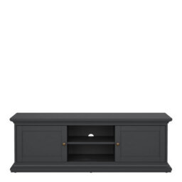 Furniture To Go Paris Tv-Unit 2 Frame Doors In Matt Grey - thumbnail 2