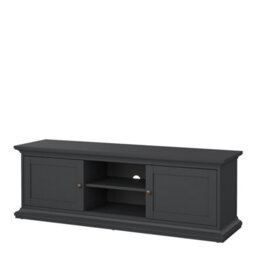 Furniture To Go Paris Tv-Unit 2 Frame Doors In Matt Grey - thumbnail 3