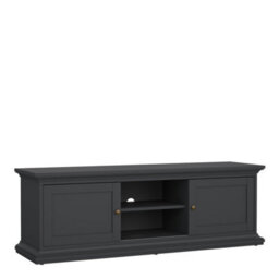 Furniture To Go Paris Tv-Unit 2 Frame Doors In Matt Grey - thumbnail 1