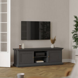 Furniture To Go Paris Tv-Unit 2 Frame Doors In Matt Grey - thumbnail 7