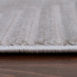 The Rugs Carmel Grey/cream Geometric Area Rug And Runner Non Shedding, Stain Resistant, Soft - thumbnail 6