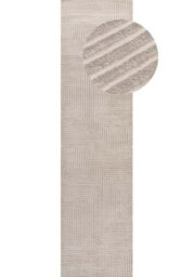 The Rugs Carmel Grey/cream Geometric Area Rug And Runner Non Shedding, Stain Resistant, Soft - thumbnail 9