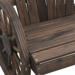 Berkfield Garden Adirondack Chair Solid Wood Fir - thumbnail 8