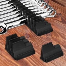 80Pcs Black Magnetic Wrench Organizer Widget Portable Tool Storage Shelf - thumbnail 5