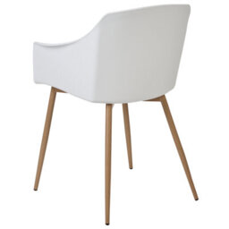 Beliani Set Of 2 Dining Chairs Fonda Ii White - thumbnail 6