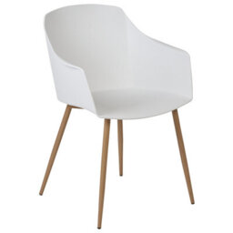 Beliani Set Of 2 Dining Chairs Fonda Ii White - thumbnail 4