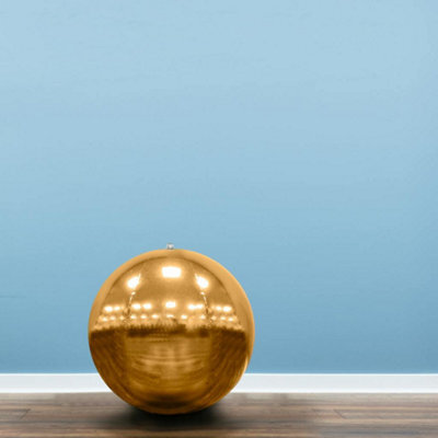 Christmas Tree World 60Cm Metallic Gold Inflatable Mirror Ball - image 1