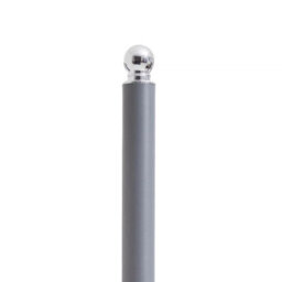 Orsina Elegant Design Grey Toilet Roll Holder, Stable Toilet Holder, Sturdy Toilet Roll Holder With Grey Base - thumbnail 2