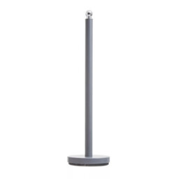 Orsina Elegant Design Grey Toilet Roll Holder, Stable Toilet Holder, Sturdy Toilet Roll Holder With Grey Base - thumbnail 1