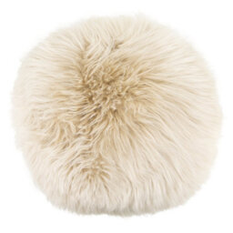 Native Natural Round Sheepskin Cushion - thumbnail 4