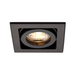 Luminosa Lighting Luminosa Xeno Square Recessed Titlable Downlight Matt Black Dimmable - thumbnail 5