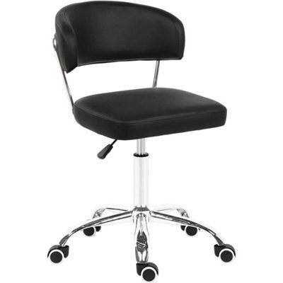 Height Adjustable Faux Leather Office Chair - image 1
