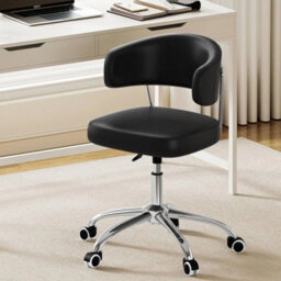 Height Adjustable Faux Leather Office Chair - thumbnail 4