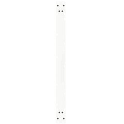 Berkfield Dining Table Legs V-Shape 3 Pcs White 100X(72-73.3) Cm Steel - thumbnail 7